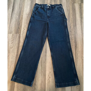 AMERICAN EAGLE AE77 $128 Stovepipe Organic Cotton Jeans Size 12 Carpenter